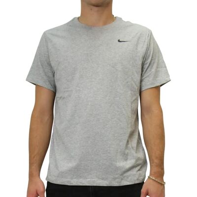 Tricou de antrenament Nike Dri-FIT pentru bărbați gri S Tricou de antrenament Nike Dri-FIT pentru bărbați gri S