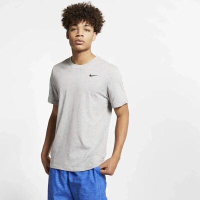 Nike Dri-FIT Miesten harjoitus T-paita - Harmaa/Musta - Urheiluasut Nike Dri-FIT Miesten harjoitus T-paita - Harmaa/Musta - Urheiluasut