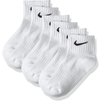Șosete Cushioned Albe Nike - 3 Pairs - Șosete Șosete Cushioned Albe Nike - 3 Pairs - Șosete
