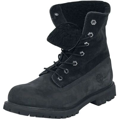 Timberland Damen Authentics Wasserdichte Klappstiefel - schwarz (C8149A) Timberland Damen Authentics Wasserdichte Klappstiefel - schwarz (C8149A)