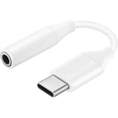 Samsung EE-UC10JUWEGUS - USB-C til 3,5 mm Adapter - Hvid - Audio kabel Samsung EE-UC10JUWEGUS - USB-C til 3,5 mm Adapter - Hvid - Audio kabel
