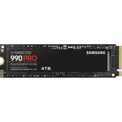 Samsung 990 PRO 4TB - NVMe SSD - M.2 PCIe 4.0 - Nagy Sebesség Samsung 990 PRO 4TB - NVMe SSD - M.2 PCIe 4.0 - Nagy Sebesség