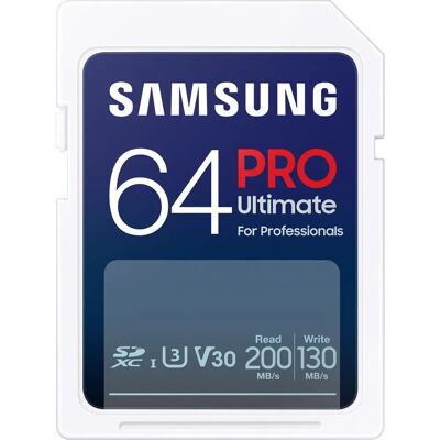 Samsung PRO Ultimate 64 GB Speicherkarte - UHS-I Klasse 3 Samsung PRO Ultimate 64 GB Speicherkarte - UHS-I Klasse 3