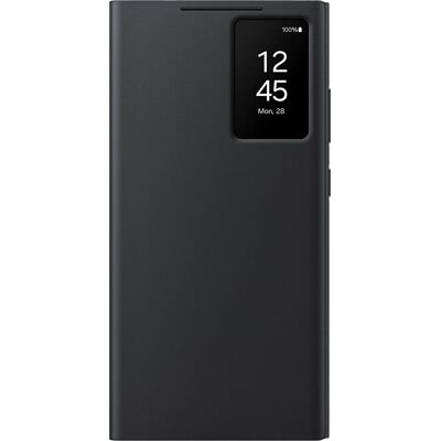 Samsung - Galaxy S24 Ultra - Black - S-View Wallet - Phone Case Samsung - Galaxy S24 Ultra - Black - S-View Wallet - Phone Case