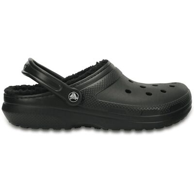 Crocs Classic Fuzz Lined Clog - μαύρο/μαύρο Crocs Classic Fuzz Lined Clog - μαύρο/μαύρο