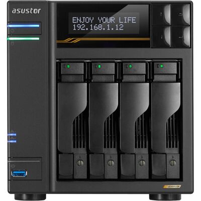 Asustor - LOCKERSTOR 4 Gen3 - Ryzen V3C14 - 16GB DDR5 - NAS Asustor - LOCKERSTOR 4 Gen3 - Ryzen V3C14 - 16GB DDR5 - NAS