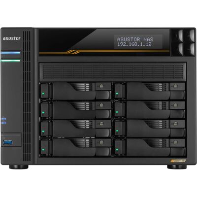ASUSTOR - LockerStor Gen3 AS6808T - 16 GB DDR5 - NAS - Publicité ASUSTOR - LockerStor Gen3 AS6808T - 16 GB DDR5 - NAS - Publicité