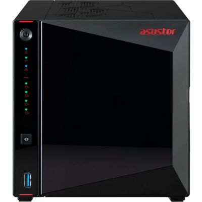 Asustor Nimbustor 4 Gen 2 - NAS-Server - 4-Bay - NVMe SSD Slots - Schwarz Asustor Nimbustor 4 Gen 2 - NAS-Server - 4-Bay - NVMe SSD Slots - Schwarz
