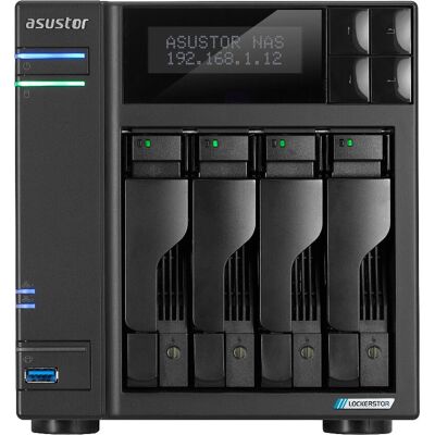 ASUSTOR Lockerstor 4 Gen2 AS6704T - AS6704T Boîtier ASUSTOR Lockerstor 4 Gen2 AS6704T - AS6704T Boîtier