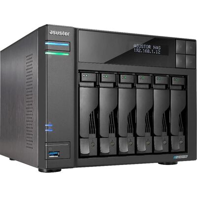 Asustor N5105 6 Bay NAS Desktop Black Asustor N5105 6 Bay NAS Desktop Black