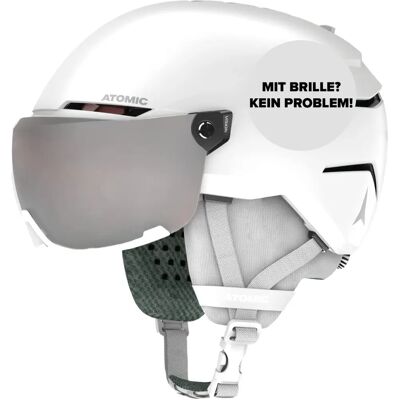 Atomic Kids Ski Helmet with Visor - Impact Protection, Lightweight, Adjustable Atomic Kids Ski Helmet with Visor - Impact Protection, Lightweight, Adjustable