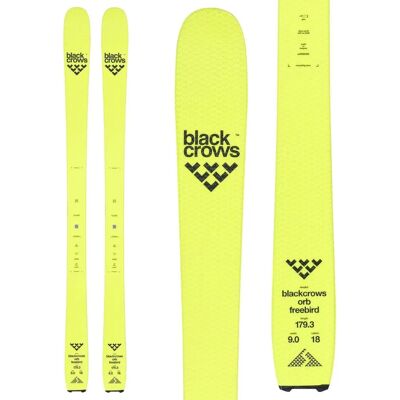 Blackcrows Orb Freebird 2024 - Sci alpinismo - Giallo Blackcrows Orb Freebird 2024 - Sci alpinismo - Giallo