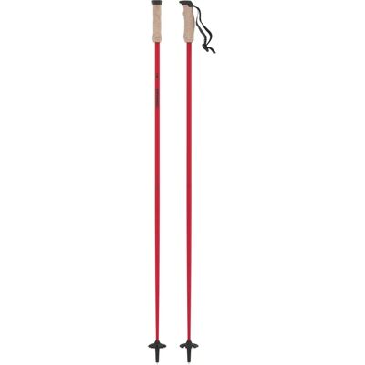Kijki narciarskie Atomic Red 125cm - Węgiel Kijki narciarskie Atomic Red 125cm - Węgiel
