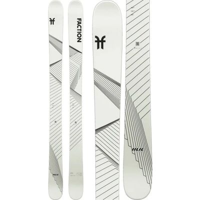 Esquís Faction Mana 2X - Todo terreno, polvo y parque - Blanco - 166cm Esquís Faction Mana 2X - Todo terreno, polvo y parque - Blanco - 166cm