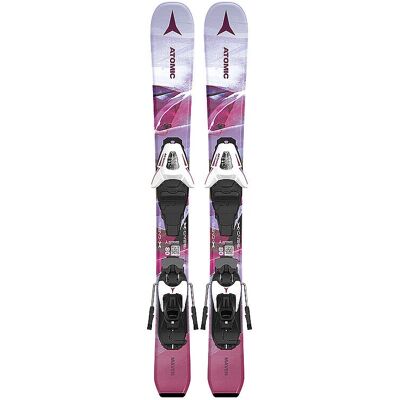 Atomic Maven Girl 70-90 + C5 GW Esquís Bunt - Niños Atomic Maven Girl 70-90 + C5 GW Esquís Bunt - Niños