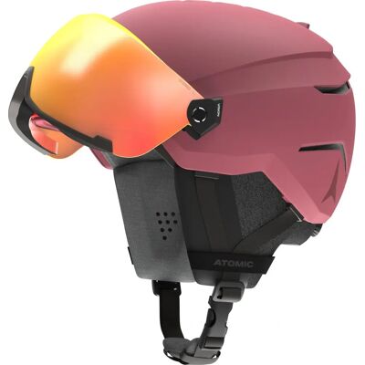 Casco da sci Atomic Holo Core con lenti stereo - Granate - Casco da sci Casco da sci Atomic Holo Core con lenti stereo - Granate - Casco da sci