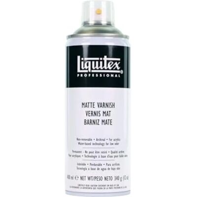 Liquitex 400ml matowy lakier w sprayu - Spray Varnish Liquitex 400ml matowy lakier w sprayu - Spray Varnish