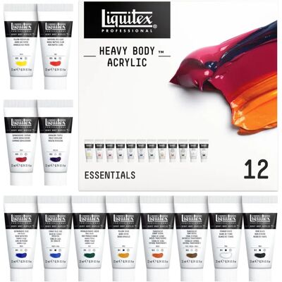 Colori acrilici heavy body Liquitex - 473 ml - Colori acrilici di corpo pesante Colori acrilici heavy body Liquitex - 473 ml - Colori acrilici di corpo pesante