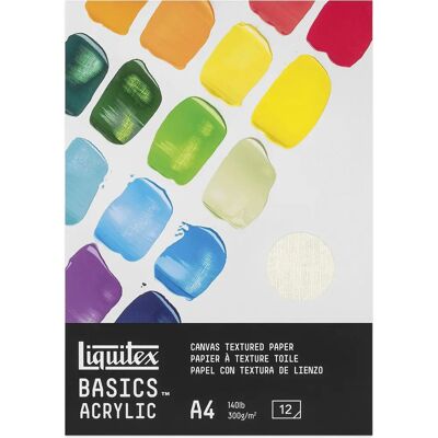 Bloc Acrylique Liquitex A4 - Papier texturé Bloc Acrylique Liquitex A4 - Papier texturé