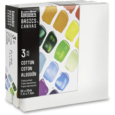 Liquitex Basics Katoenen Doeken Multi-Pack - Canvas Liquitex Basics Katoenen Doeken Multi-Pack - Canvas