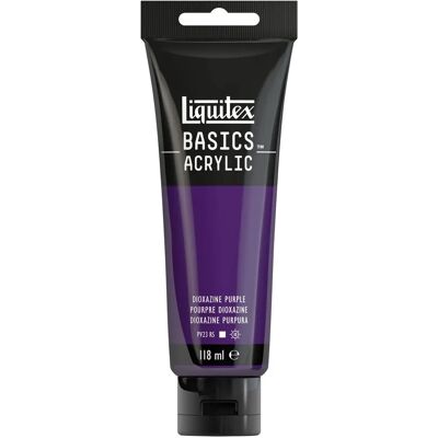 Liquitex Basics 186 Violet Dioxazine - Peinture Acrylique Liquitex Basics 186 Violet Dioxazine - Peinture Acrylique