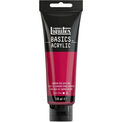 Liquitex Basics Couleur Acrylique 118ml Rouge de Cadmium Profond - Couleur Acrylique Liquitex Basics Couleur Acrylique 118ml Rouge de Cadmium Profond - Couleur Acrylique
