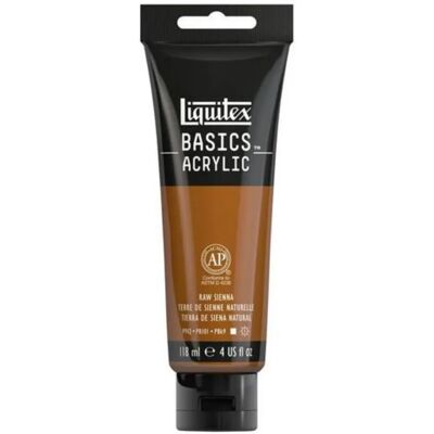 Liquitex Basics Acrylfarbe 118ml Roh Sienna - Acrylfarbe Liquitex Basics Acrylfarbe 118ml Roh Sienna - Acrylfarbe