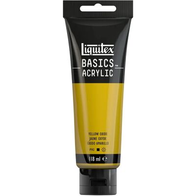 Liquitex Basics Colore Giallo Oxide 118ml - Colore Acrilico Liquitex Basics Colore Giallo Oxide 118ml - Colore Acrilico