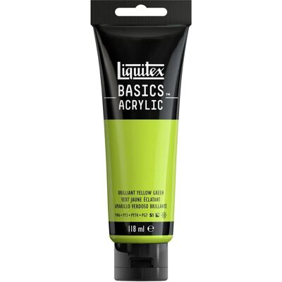 Liquitex Basics Couleur Acrylique - Vert Jaune 118ml - Couleur Acrylique - Publicité Liquitex Basics Couleur Acrylique - Vert Jaune 118ml - Couleur Acrylique - Publicité