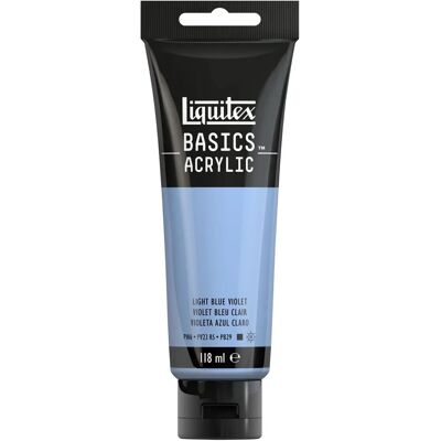 Liquitex Basics Acrylic Light Blue Violet - Acrylic Colour Liquitex Basics Acrylic Light Blue Violet - Acrylic Colour
