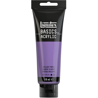 Liquitex Basics 118ml Brilliant Purple Acrylic Paint - Acrylic Paint Liquitex Basics 118ml Brilliant Purple Acrylic Paint - Acrylic Paint