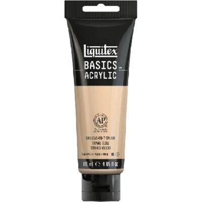 Liquitex Basics Colore Acrilico 118ml - Titanio non sbiancato Liquitex Basics Colore Acrilico 118ml - Titanio non sbiancato