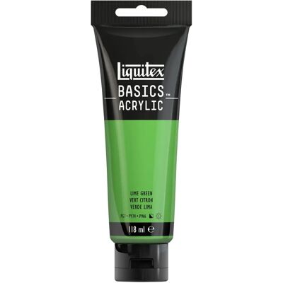 Liquitex Basics Acrylfarbe 118ml Limettengrün - Acrylfarbe Liquitex Basics Acrylfarbe 118ml Limettengrün - Acrylfarbe