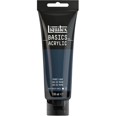 Liquitex Basics Couleur Acrylique 118ml Gris Payne - Peinture Acrylique - Publicité Liquitex Basics Couleur Acrylique 118ml Gris Payne - Peinture Acrylique - Publicité