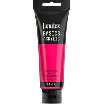 Liquitex Basics Colore Acrilico 118ml - Rosa fluorescente Liquitex Basics Colore Acrilico 118ml - Rosa fluorescente