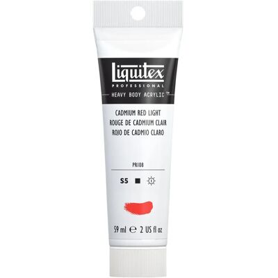 Liquitex Heavy Body Acryl - 59ml - Cadmiumrot - Produkttyp: Acrylfarbe Liquitex Heavy Body Acryl - 59ml - Cadmiumrot - Produkttyp: Acrylfarbe