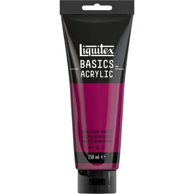 Liquitex Basics Acrylic Paint - Quinacridone Magenta Liquitex Basics Acrylic Paint - Quinacridone Magenta