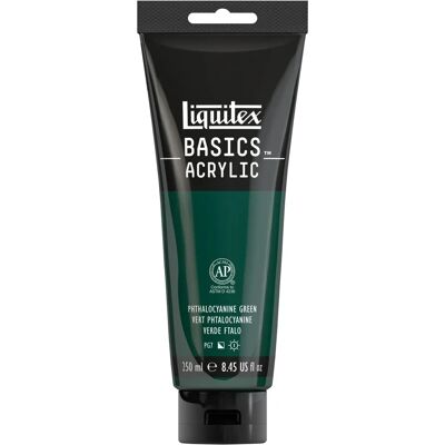 Liquitex Basics Peinture Acrylique 250ml - Vert Fthalocyanine - Peinture Acrylique Liquitex Basics Peinture Acrylique 250ml - Vert Fthalocyanine - Peinture Acrylique