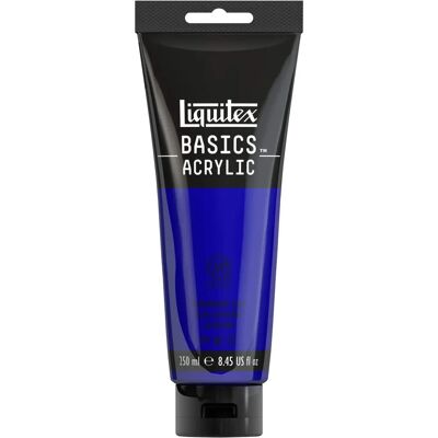 Liquitex Basics Bleu Ultramarine - Peinture acrylique - 250ml Liquitex Basics Bleu Ultramarine - Peinture acrylique - 250ml