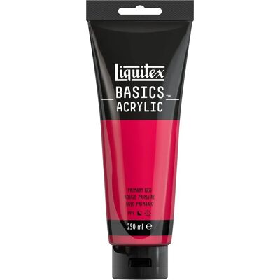 Liquitex Basics Peinture Acrylique 250ml 415 Rouge Primaire - Peinture Acrylique Liquitex Basics Peinture Acrylique 250ml 415 Rouge Primaire - Peinture Acrylique