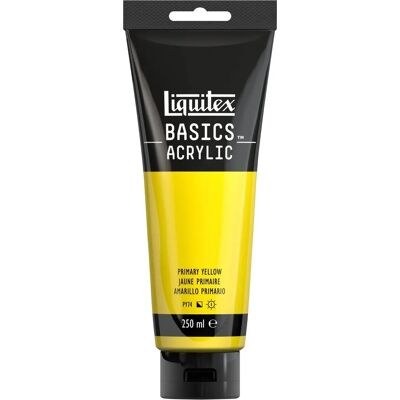 Liquitex Basics Primary Yellow - Acrylic Paint Liquitex Basics Primary Yellow - Acrylic Paint