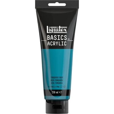 Liquitex Basics Acrylverf - Turquoise Blauw - 250ml Liquitex Basics Acrylverf - Turquoise Blauw - 250ml