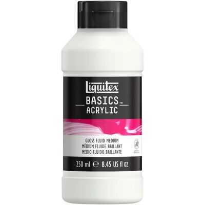 Liquitex Acryl-Additiv - Basics Medium Fluid Gloss - 250ml Liquitex Acryl-Additiv - Basics Medium Fluid Gloss - 250ml