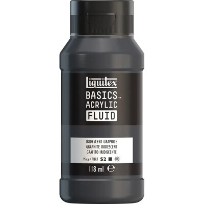 Liquitex Basics Acrylflüssigkeit - Irideszierender Graphit - 118ml - Acrylflüssigkeit Liquitex Basics Acrylflüssigkeit - Irideszierender Graphit - 118ml - Acrylflüssigkeit