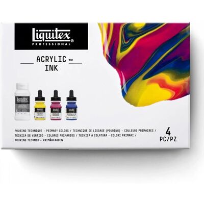 Liquitex Primary Colours Acrylic Ink Set - Painting Tools Liquitex Primary Colours Acrylic Ink Set - Painting Tools