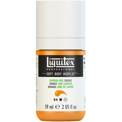 Liquitex Profesional Acrílico de Cuerpo Suave - 59ml - Naranja Liquitex Profesional Acrílico de Cuerpo Suave - 59ml - Naranja