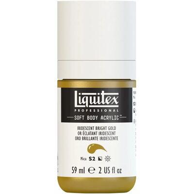 Liquitex Peinture acrylique Soft Body 59 ml - Iridescent - Peinture Acrylique Liquitex Peinture acrylique Soft Body 59 ml - Iridescent - Peinture Acrylique