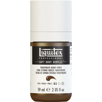Liquitex Terra d'ombra bruciata Soft Body Acrilico - 59ml Liquitex Terra d'ombra bruciata Soft Body Acrilico - 59ml