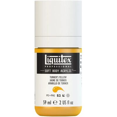 Liquitex Professionale Soft Body Acrilico - 59ml - Giallo - Vernice Acrilica Liquitex Professionale Soft Body Acrilico - 59ml - Giallo - Vernice Acrilica
