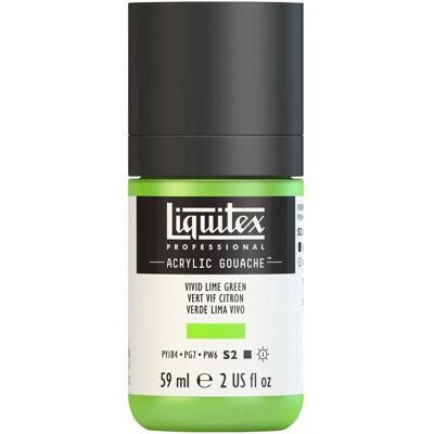 Liquitex Gouache Acrylique - Vert citron vif - Peinture Liquitex Gouache Acrylique - Vert citron vif - Peinture